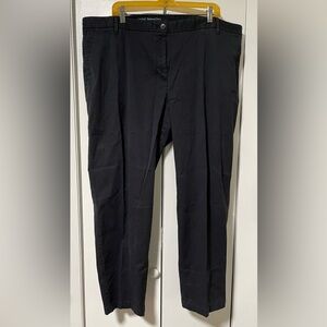 Talbots Women's Black Relaxed Chinos